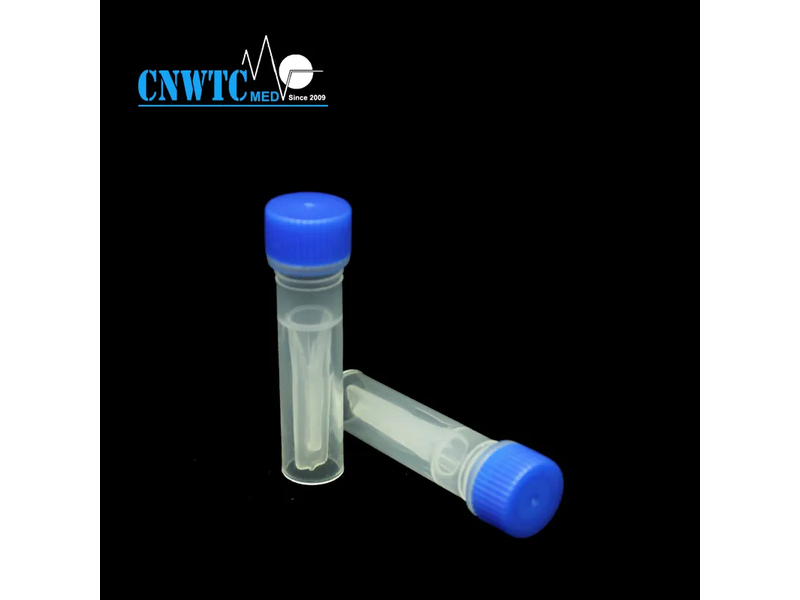 0.5ml Cryotube with Gasket Free Standing with Hinged Screw Cap PP