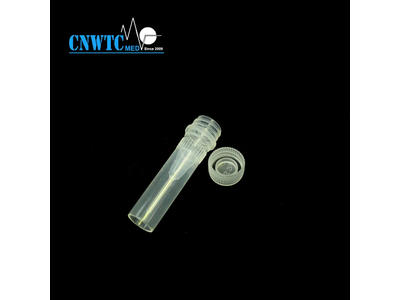 0.5ml Cryotube with Gasket Free Standing with Hinged Screw Cap PP