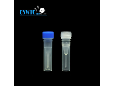 0.5ml Cryotube with Gasket Free Standing with Hinged Screw Cap PP