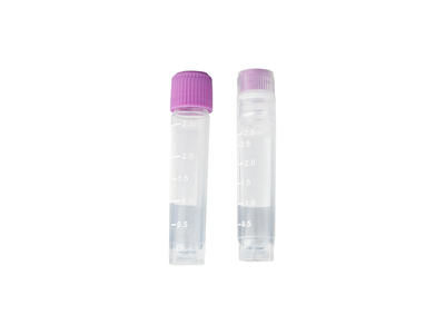 2.8ml Lab Disposables Internal External Thread Molded Graduation Cryovial Tube Cryotube