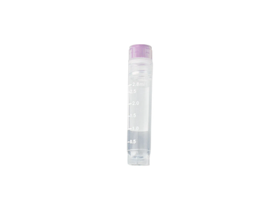 2.8ml Lab Disposables Internal External Thread Molded Graduation Cryovial Tube Cryotube
