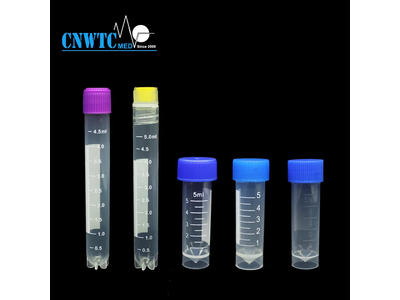 Laboratory Cryotube 5ml Plastic Freezing Sterile Cryovial Tube Cryogenic Vial Cryotube
