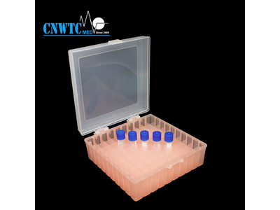 Laboratory Disposables 100-Well 1.8ml Cryotube Box with CE ISO