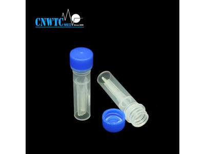 Medical Disposable Plastic Free Standing 0.5ml Cryotube with Gasket