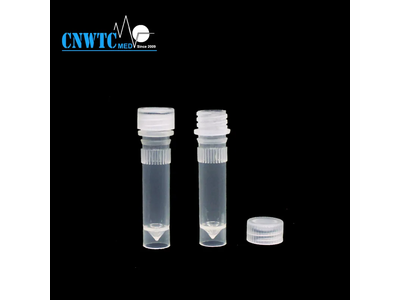 Medical Disposable Plastic Free Standing 1.5ml Cryotube with Gasket