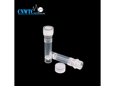 Medical Disposable Plastic Free Standing 1.5ml Cryotube with Gasket