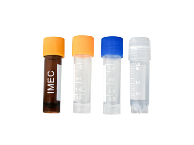 Plastic 1.8ml 2ml External Thread Cryogenic Cryovial Cryo Tube Cryotube