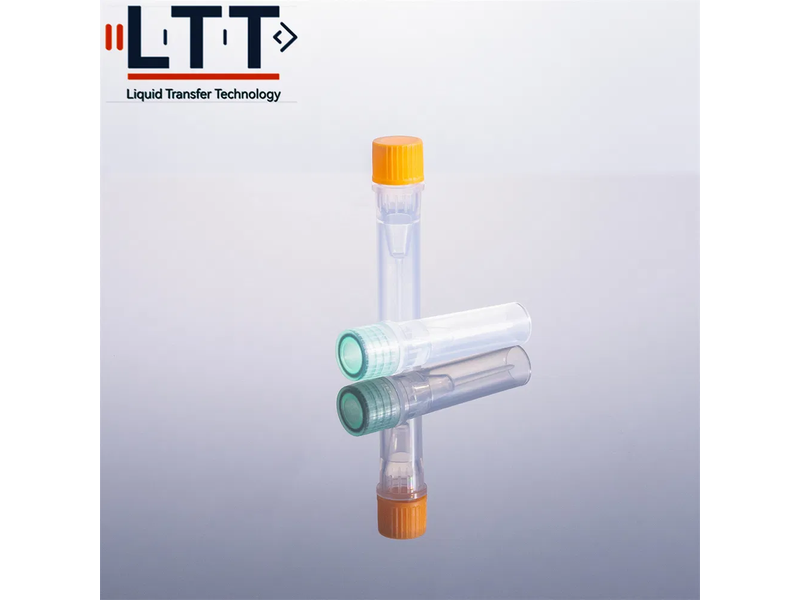 Plastic Cryogenic Cryovail Cryo 0.5ml 1.25ml Tube Freezing Tube Cryotube with Screw Cap with 2D Barcode