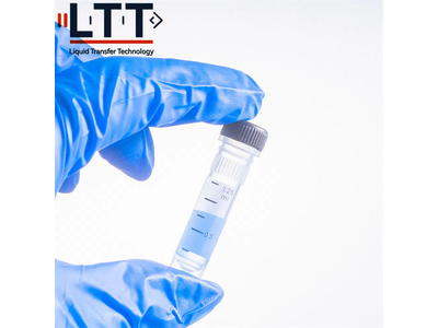 Plastic Cryogenic Cryovail Cryo 0.5ml 1.25ml Tube Freezing Tube Cryotube with Screw Cap with 2D Barcode