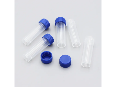 Plastic External Thread Cryovial Cryo Tube 4.5ml 3.6ml Cryotube with Screw Cap